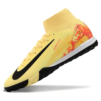 Сороконіжки Air Zoom Superfly X TF жовточорні — фото 5