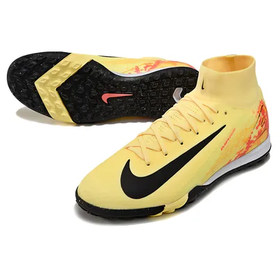 Сороконіжки Air Zoom Superfly X TF жовточорні — фото 3