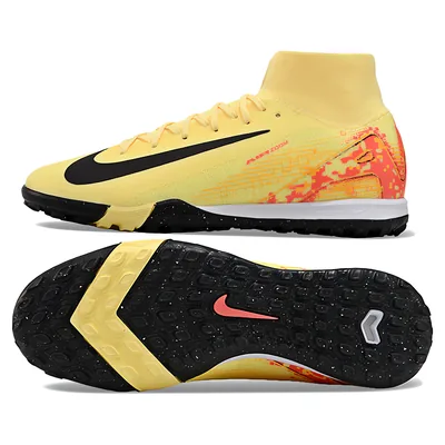 Сороконіжки Air Zoom Superfly X TF жовточорні — фото 2