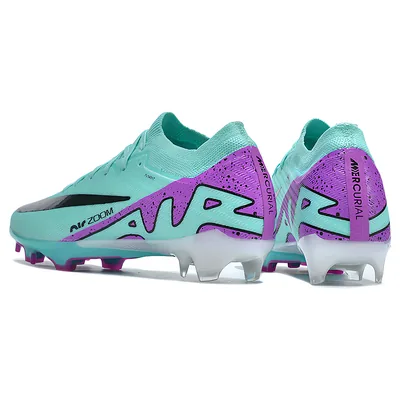 Бутси Air Zoom Mercurial Vapor XV FG бірюзовофіолетові — фото 4