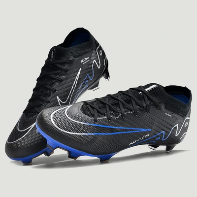 Бутси Air Zoom Mercurial Vapor XV FG PRO чорносині — фото 4