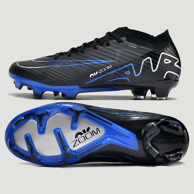 Бутси Air Zoom Mercurial Vapor XV FG PRO чорносині