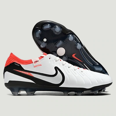 Бутси Tiempo Legend 10 FG PRO чорночервоні — фото 2