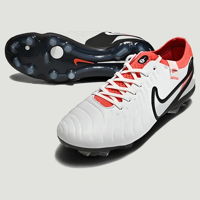 Бутси Tiempo Legend 10 FG PRO чорночервоні
