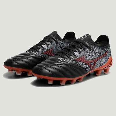 Бутси Morelia Neo III PRO червоночорні — фото 6