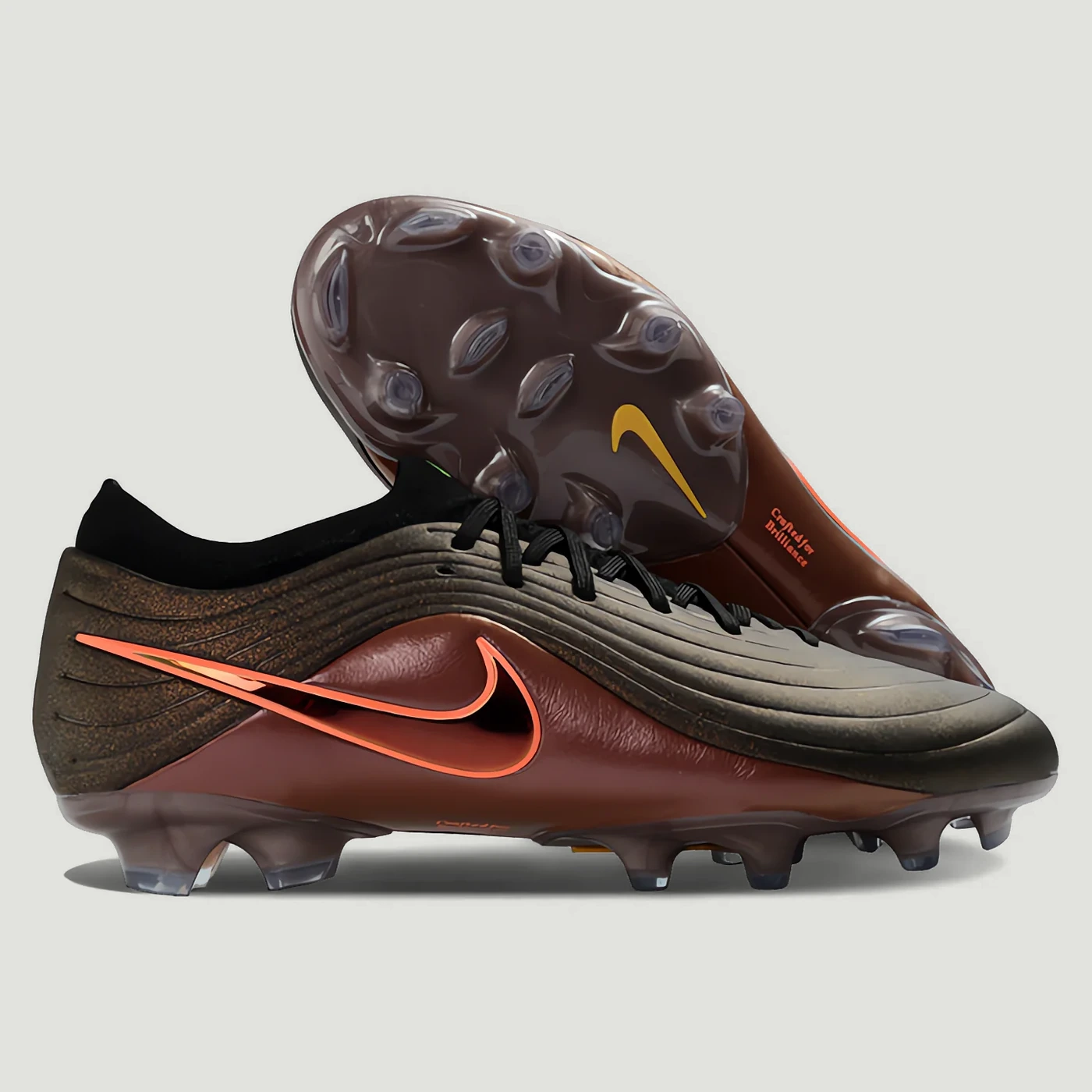 Бутси Tiempo Maestro FG PRO чорночервоні