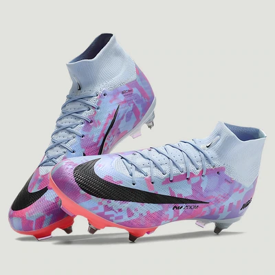 Бутси Air Zoom Mercurial Superfly IX PRO червонофіолетові — фото 4