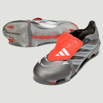 Бутси PREDATOR Tongue FG PRO сірочервоні — фото 5