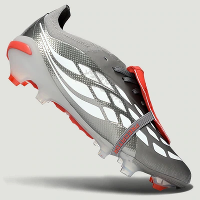 Бутси PREDATOR Tongue FG PRO сірочервоні — фото 4
