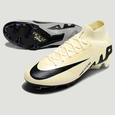Бутси Air Zoom Mercurial Superfly IX FG PRO білочорні — фото 3