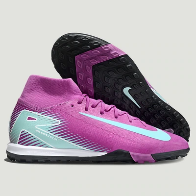 Сороконіжки Air Zoom Superfly X TF PRO рожевочорні — фото 2