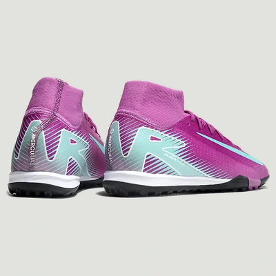 Сороконіжки Air Zoom Superfly X TF PRO рожевочорні — фото 7