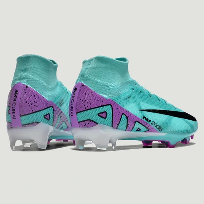 Бутси Air Zoom Mercurial Superfly IX FG PRO бірюзові — фото 5