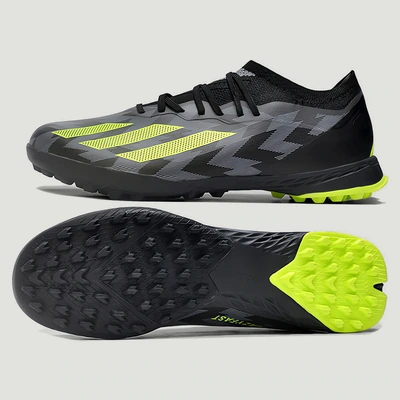 Сороконіжки X Crazyfast.1 Laceless TF PRO чорносалатові