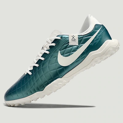 Сороконіжки Tiempo Legend X TF PRO бірюзовосині — фото 5