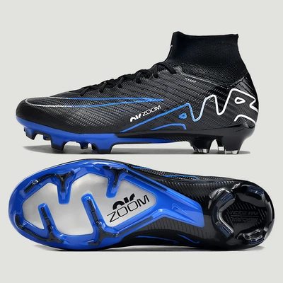 Бутси Air Zoom Mercurial Superfly IX FG PRO чорносині