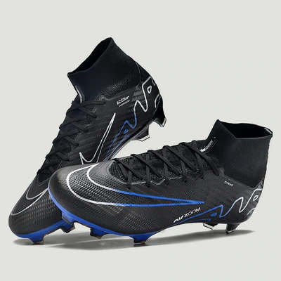 Бутси Air Zoom Mercurial Superfly IX FG PRO чорносині — фото 4