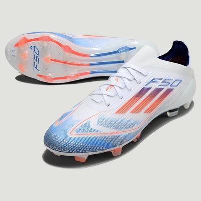 Бутси F50 FG PRO білочервоні — фото 2