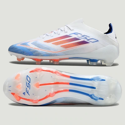 Бутси F50 FG PRO білочервоні